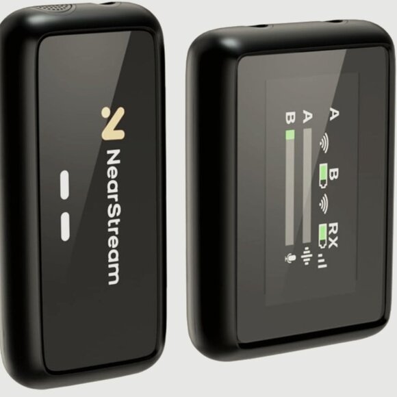 Nearstream Wireless Lavalier Microphones with Noise Cancellation - Picture 1 of 4